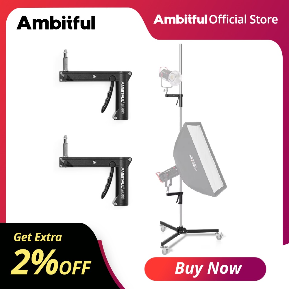 Photography Lighting Meter - Ambitful 71cm-255cm AL250 Gun Grip Light