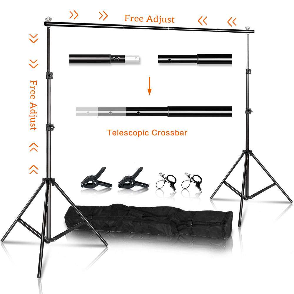 Photography Lighting And Backdrop - Photo Studio Background Photography Backdrop Stands