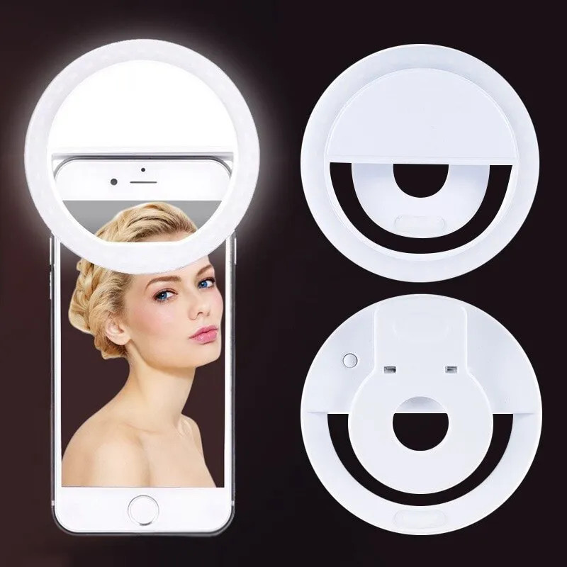USB Rechargeable LED Selfie Ri - огляд і ціна Photography Lighting Indoor