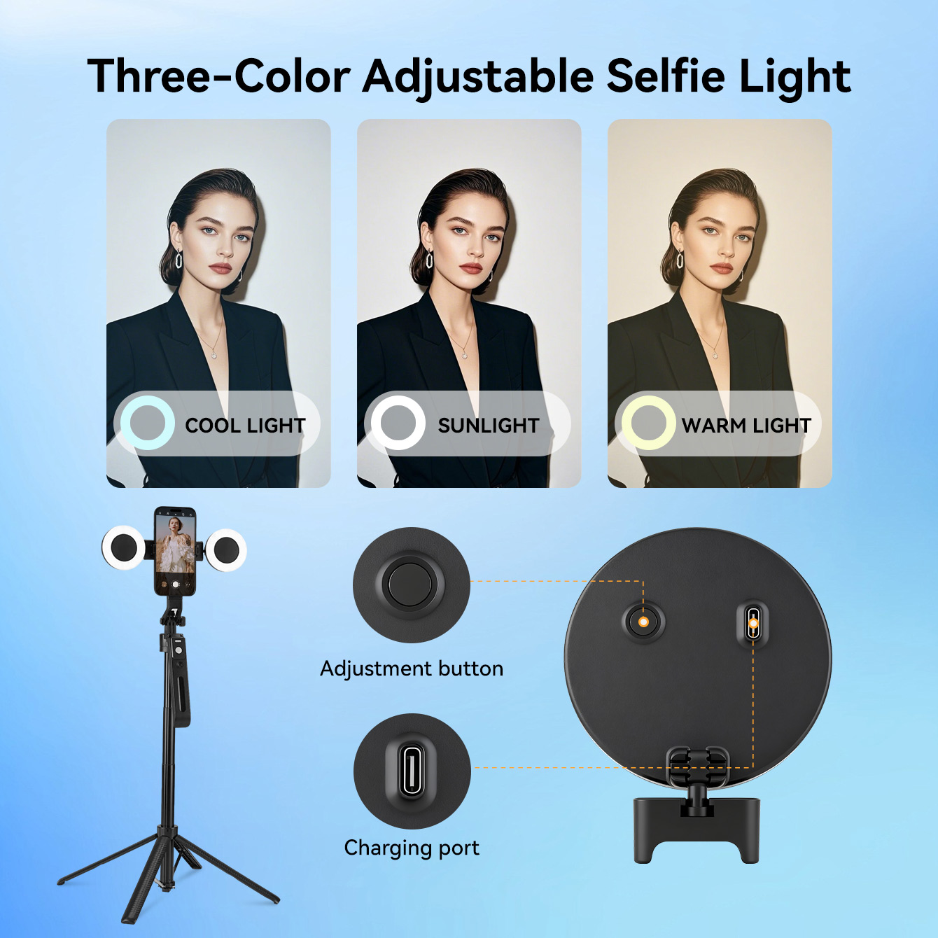 2025 New AI Selfie Stick Tripo - огляд і ціна Photography Lighting Ai