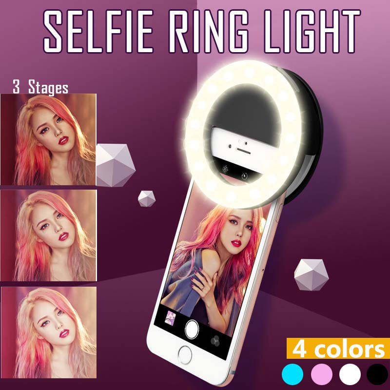 LED Selfie Ring Light 3 Level  - огляд і ціна Photography Lighting Indoor
