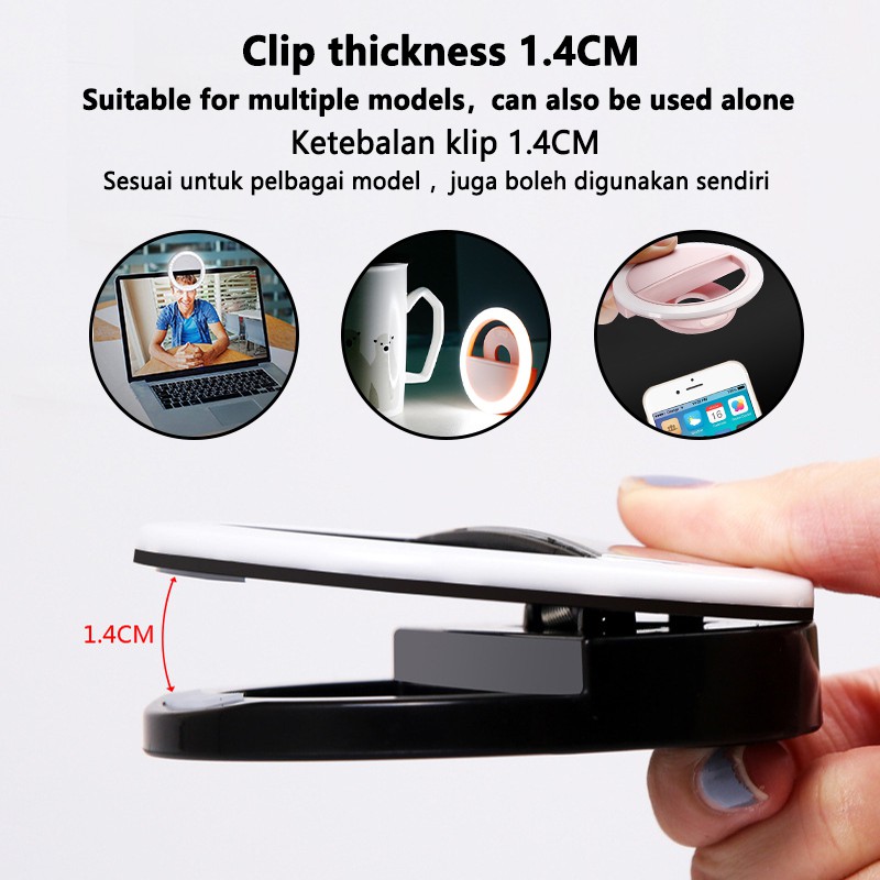 LED Selfie Ring Light 3 Level  - огляд і ціна Photography Lighting Indoor