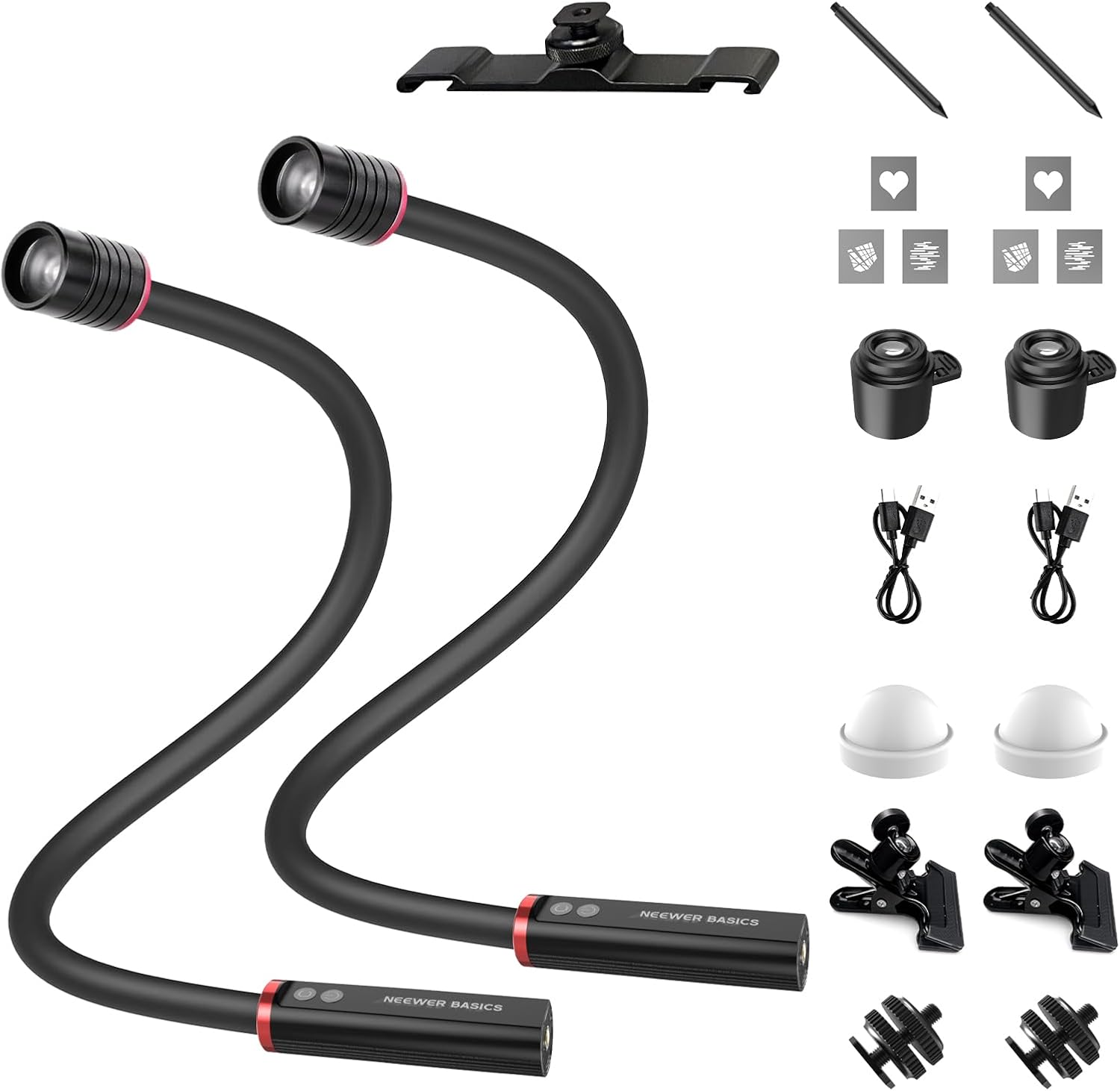NEEWER BASICS 2 Pcs ML01 USB C - огляд і ціна Photography Lighting Basics