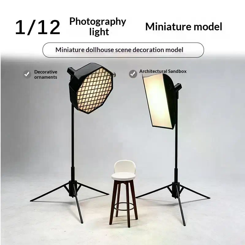 /Cna/1/12 Dollhouse Mini Studi - огляд і ціна Photography Natural Lighting