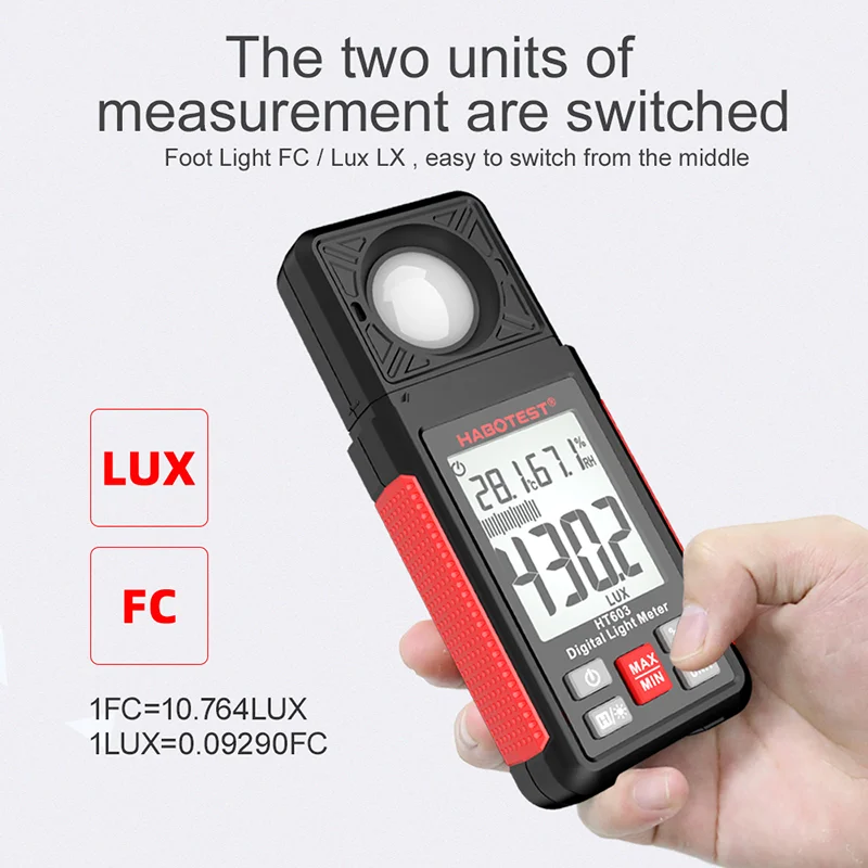 HT603 Digital Lux Meter 0~200, - огляд і ціна Photography Lighting Indoor