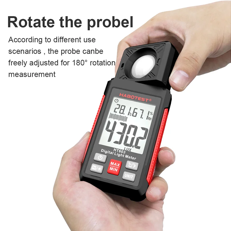 HT603 Digital Lux Meter 0~200, - огляд і ціна Photography Lighting Indoor