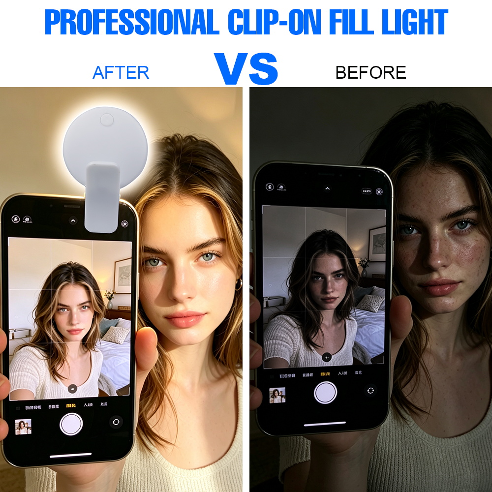 Clip LED Selfie Fill Light 3 B - огляд і ціна Photography Lighting Indoor