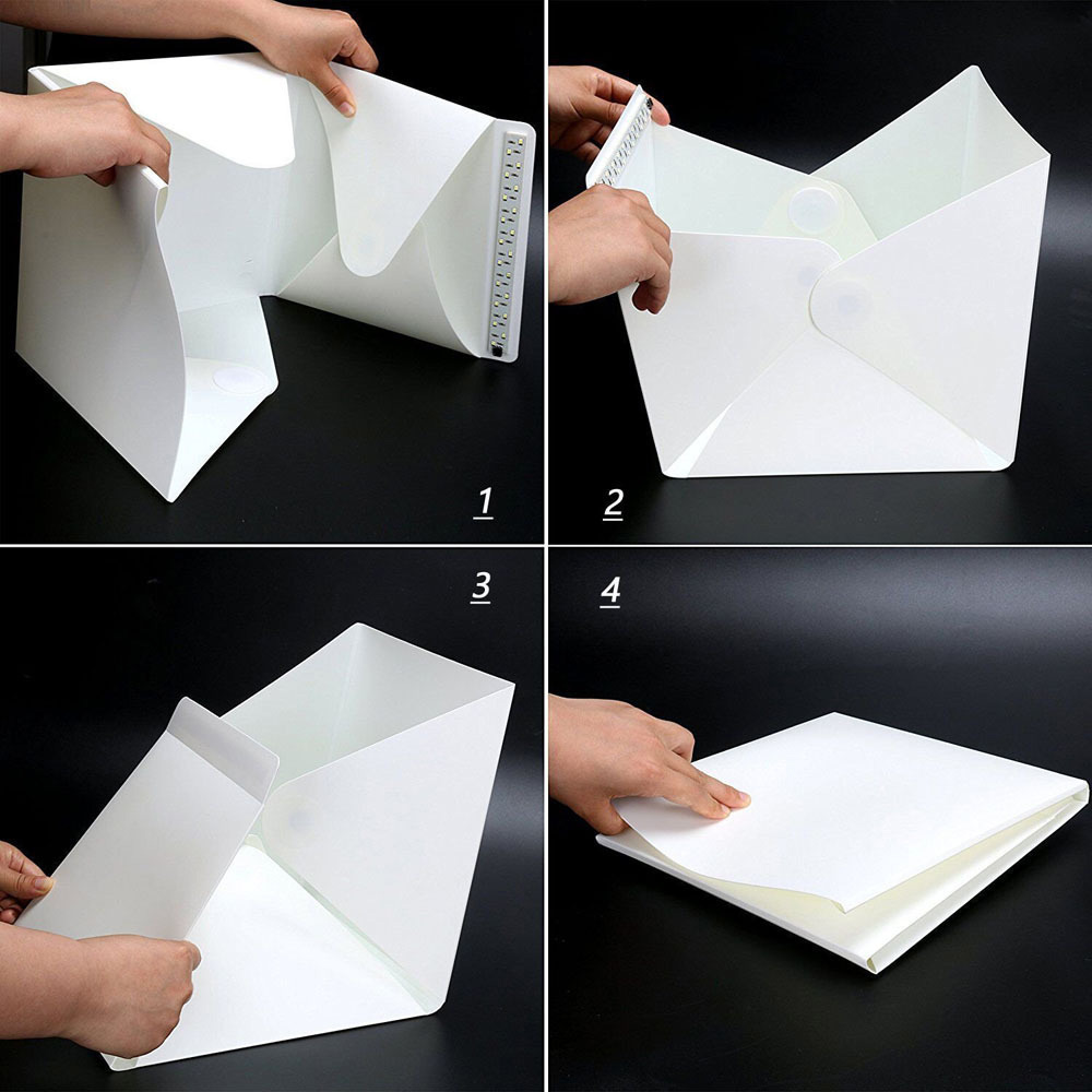 LED Panel Light Box Photograph - огляд і ціна Photography Lighting Case