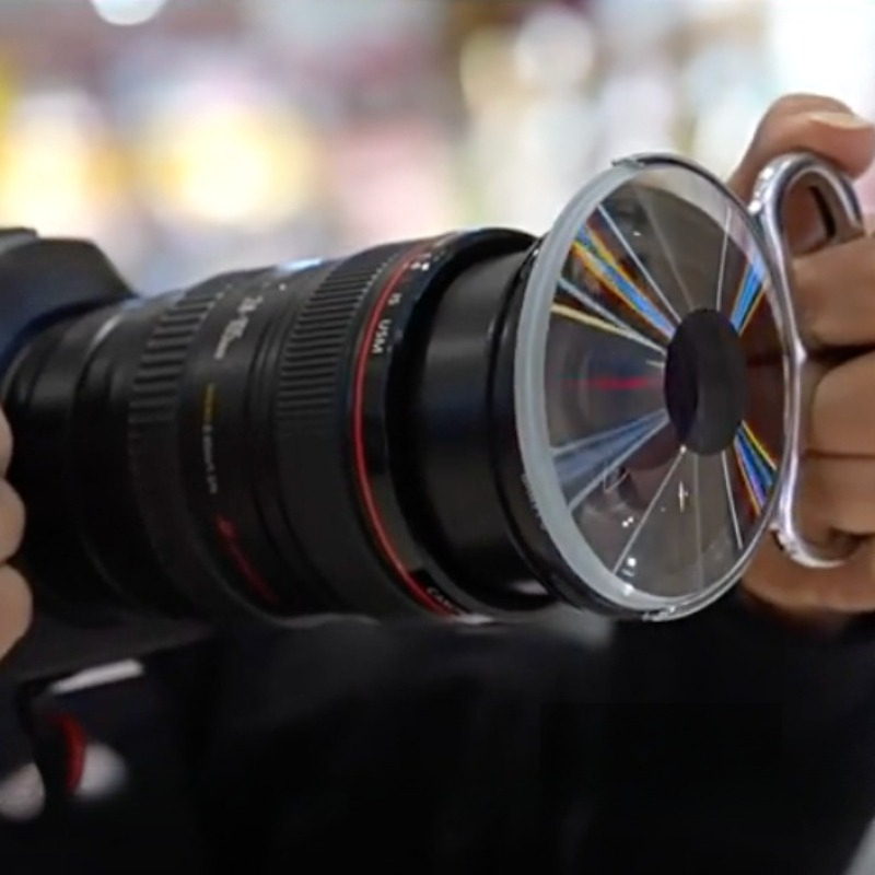 90mmHandheld Vortex Halo Filte - огляд і ціна Lighting Effect In Photography
