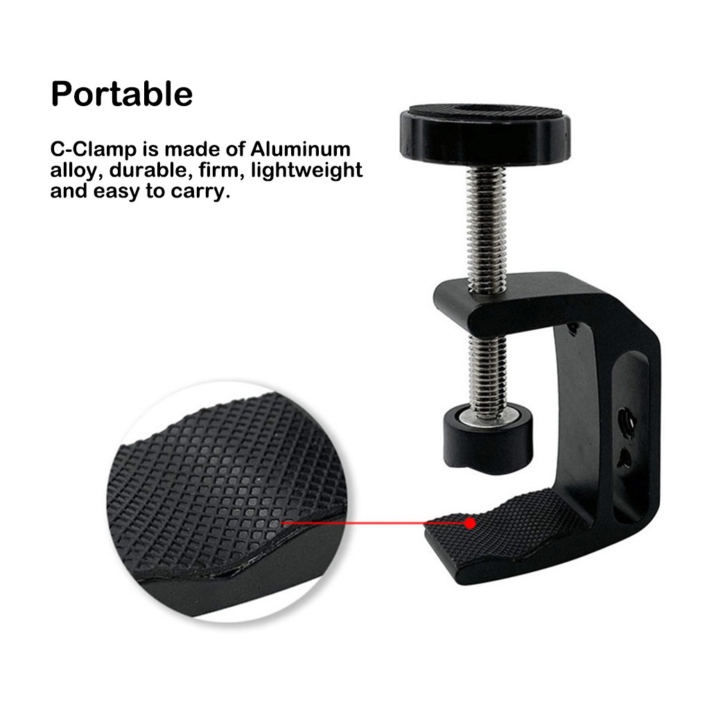 C- Shaped Clamp Aluminum Alloy - огляд і ціна Photography Types Of Lighting