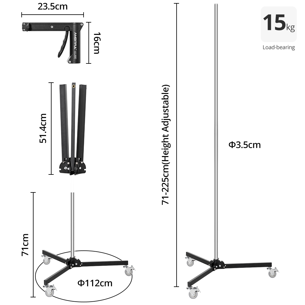 Ambitful 71cm-255cm AL250 Gun  - огляд і ціна Photography Lighting Meter