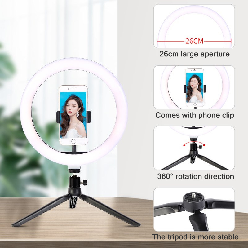 26cm 10 inch Led Ring Selfie L - огляд і ціна Photography Led Lighting Kit