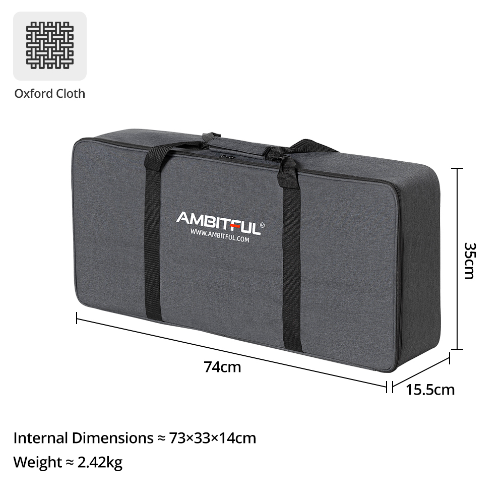 AMBITFUL new PB06 Portable Car - огляд і ціна Photography Lighting Case