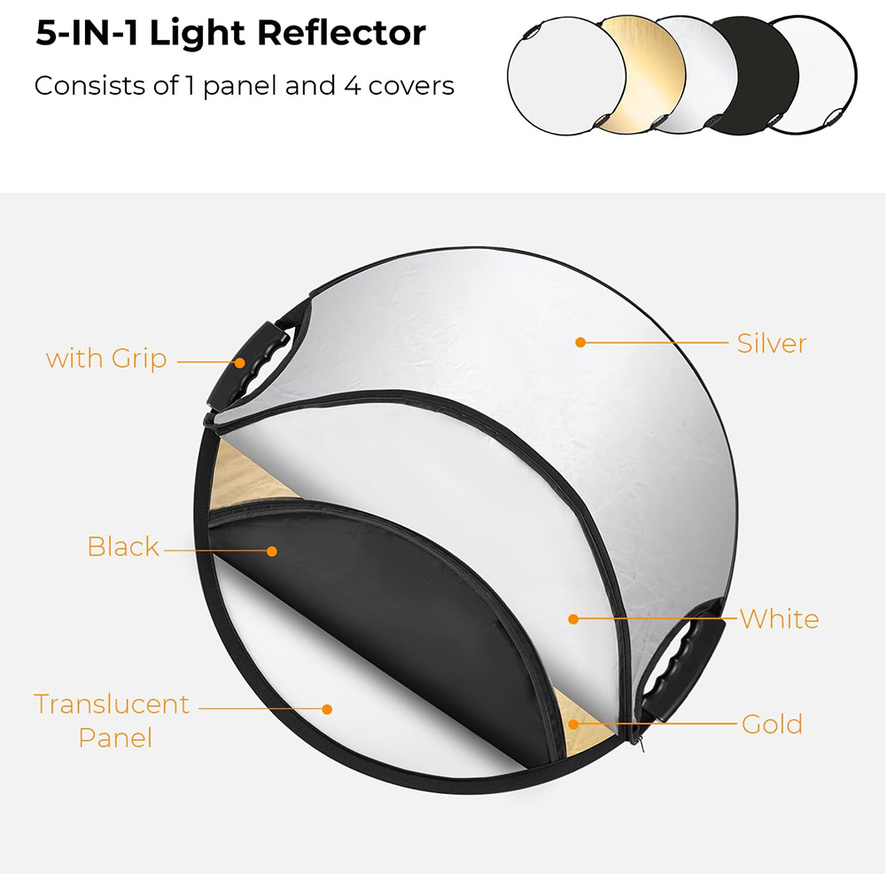 MYOBO Reflector Photography Co - огляд і ціна Photography Lighting Case
