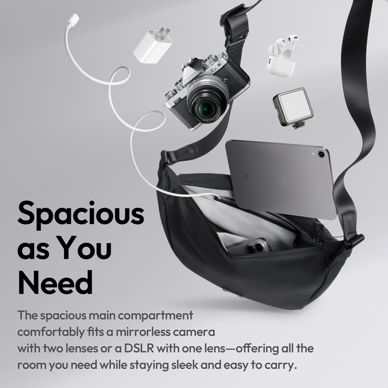 Ulanzi HMN1 Lunar Sling Bag Wh - огляд і ціна Photography Lighting Indoor