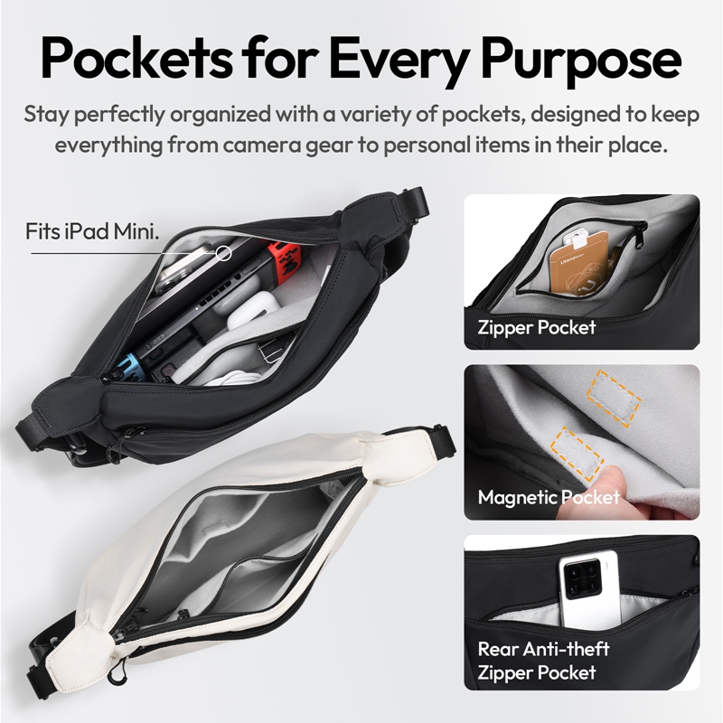 Ulanzi HMN1 Lunar Sling Bag Wh - огляд і ціна Photography Lighting Indoor