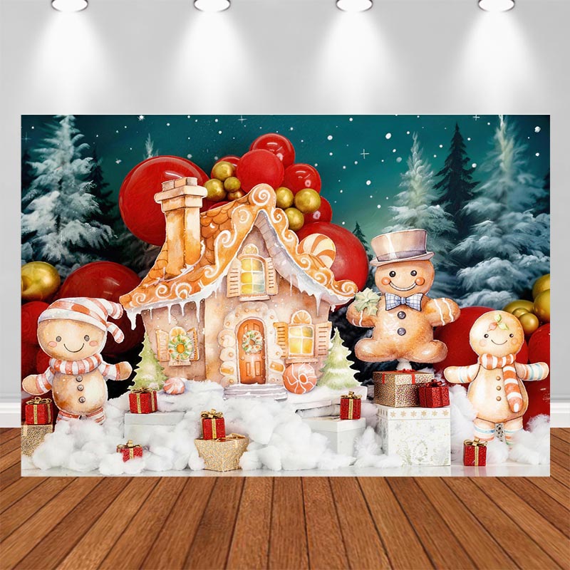 LS Gingerbread House Backdrop  - огляд і ціна Photography Lighting And Backdrop