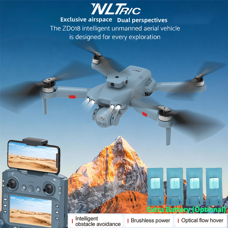 ZD018 Drone With 4.5inch Scree - огляд і ціна Photography Lighting Position