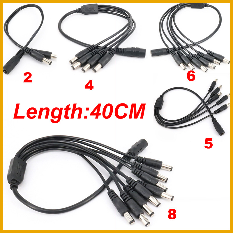 NEW 5.5* 2.1mm 1 to 2/3/4/5/6/ - огляд і ціна Photography Led Lighting Kit