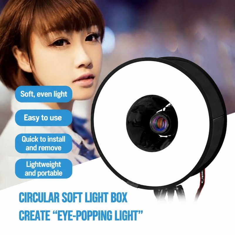 Foldable 45cm Ring‑flash Soft‑ - огляд і ціна Photography Types Of Lighting