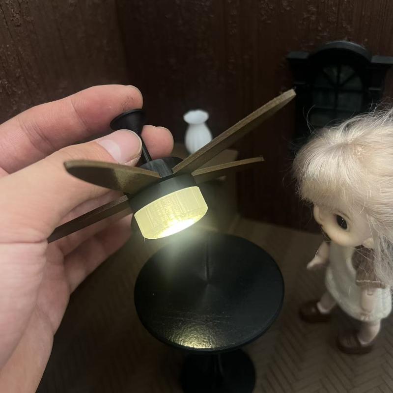 Miniature Ceiling Fan with LED - огляд і ціна Photography Lighting Case