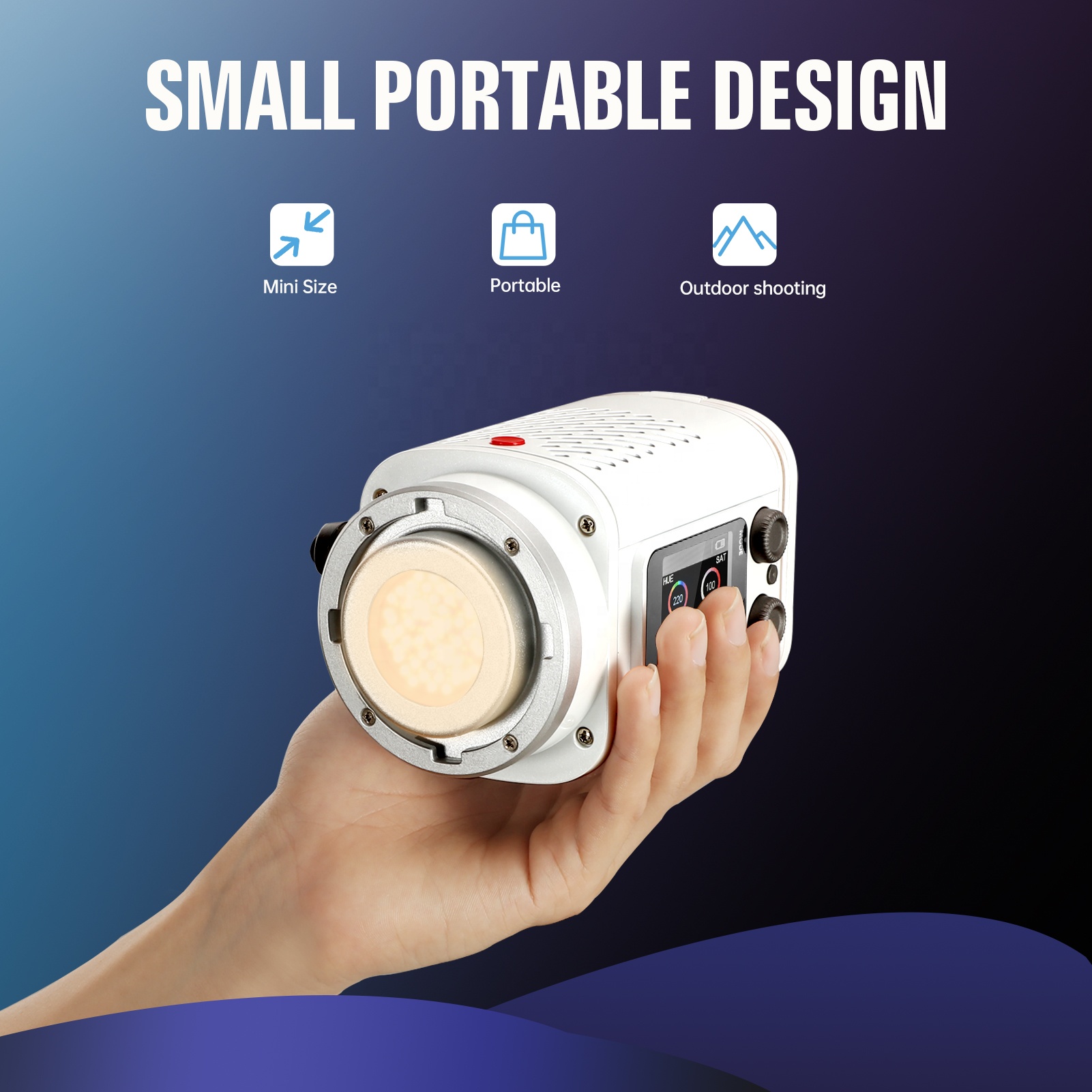 JINBEI EF-60BI 60w Photography - огляд і ціна Photography Led Lighting Kit
