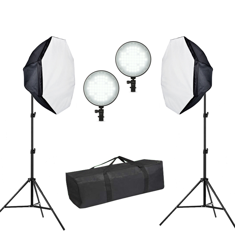 50W LED Softbox Light Kit Ring - огляд і ціна Photography Led Lighting Kit