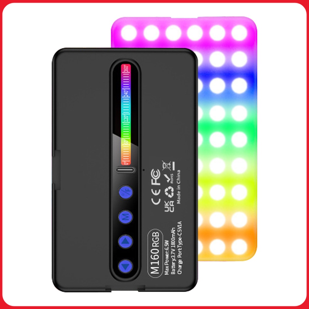 6.5W RGB LED Video Light 2700K - огляд і ціна Photography Types Of Lighting