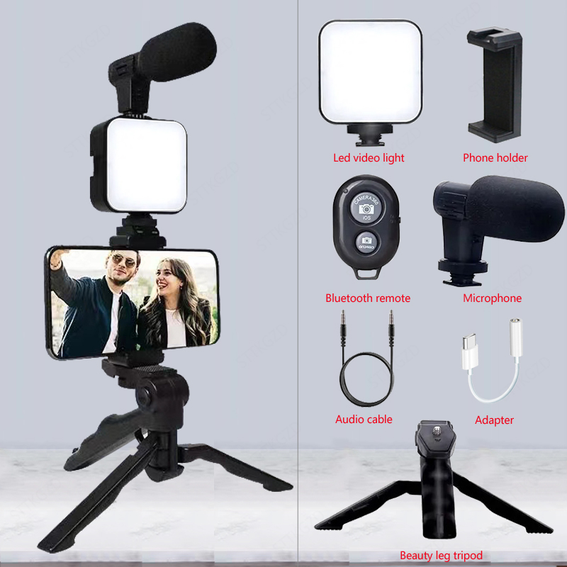 AY49 Smartphone Vlogging Kit W - огляд і ціна Photography Led Lighting Kit
