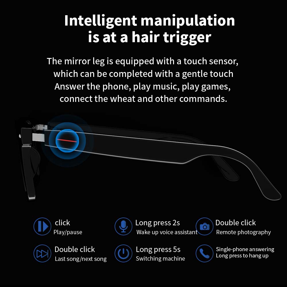 SENBONO E13 Smart Glasses:Blue - огляд і ціна Photography Lighting Indoor